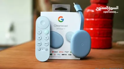 15 google Chromecast (4K and HD) (جديدة)