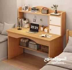  5 مكتب ورف كتب 2 في 1