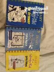  1 Three wimpy kid books for 15jds, the getaway, cabin fever, dog days