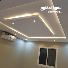  17 تصميم ديكورات وتشطيبات Engineer Mohamed Fathy Masry Gypsum Board Finishing