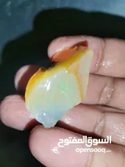  11 نوادر الاوبال وفخمه واكبر حجما طبيعيه اصلي جميل وفاتن.. 10دولار للقيراط الواحد من الاوبال opal