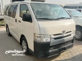  2 Toyota  HiAce 2015 model excellent condition original paint and km 241000