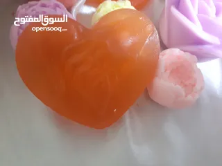  17 صابون طبيعي  صناعة منزلية شمع معطر