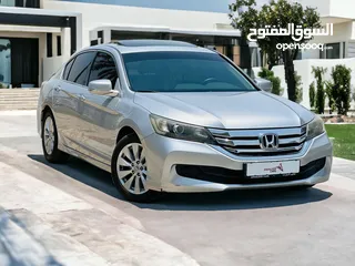  3 HONDA ACCORD LX 2015  AGENCY MAINTAIEND  FULL OPTION  GCC SPECS  WELL MAINTAINED