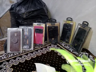  4 كفرات هواتف جميع انواع السامسونج ويوجد ايفون 6بلس جداد في الكراتين