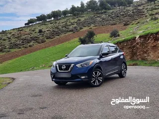  1 نيسان كيكس اعلى صنف فحص كامل 7 جيد 40000كم SR 2019