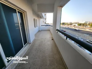  4 3 BR Large Flat with Balcony in Al Khuwair