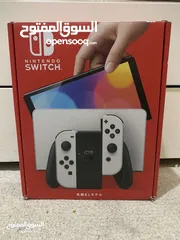  1 Nintendo switch oled white (read description) نينتندو سويتش أوليد أبيض (اقرأ الوصف)
