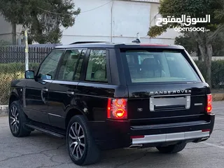  6 رنج روفر موديل 2006 محوّل 2012 Autobiography لون اسود مالك ثاني فل كامل بحال الوكالة للبيع .