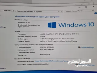  5 جهاز كمبيوتر i7 gen4 مناسب للالعاب القديمه