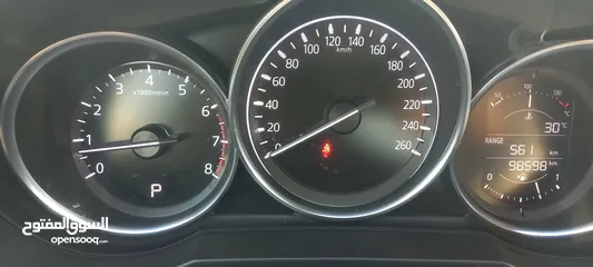  10 MAZDA 6 GCC MODEL  2021  KM 90000