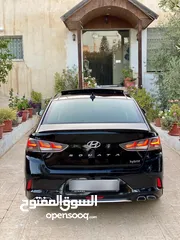 5 هونداي سوناتا موديل 2018 وارد الوكالة الاردنية مالك اول فحص كامل 7 جيد