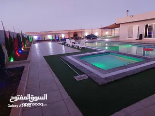  17 صيفك بكمل مع sunset farm  احجز الان في مزرعه الغروب في منطقه مادبا واستمتع بأجواء الصيف  مسبح مدفى