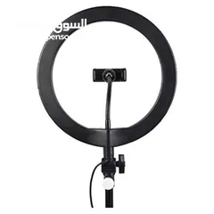  3 Ring Light رنغ لايت قياس 36 سم (14 انش) مع ستاند ارتفاع مترين