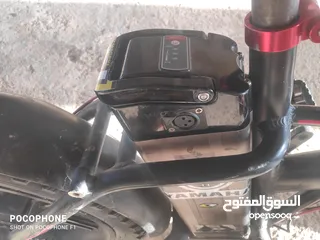  5 دراجة كهربائية مستعمل زي الجديد 90٪