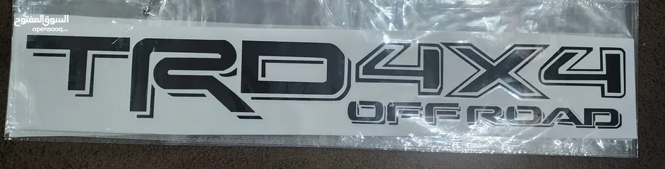  4 stickers for pick up....Z71,,, 4X4,,,,, sport