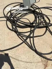  7 كيبلات كهرباء عدد 2  3 فاز  الألمنيوم 50 متر  نحاس 15 متر
