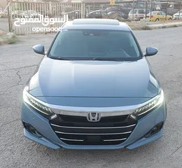  1 هوندا أكورد هايبرد 2022 تورينج أعلى صنف فحص كامل  HONDA ACCORD HYBRID 2022 TOURING FULLY LOADED