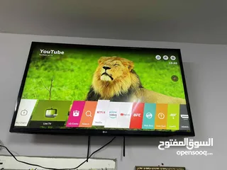  1 شاشة LG 43 بوصة فل سمارت