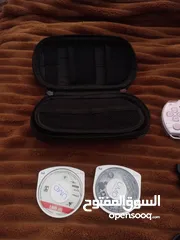  7 Psp portal لون زهري مع كامل أغراضها