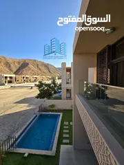  9 BEAUTIFUL MODERN FULLY FURNISHED WATERFRONT 4+1 BR VILLA IN MUSCAT BAY