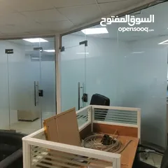  16 OFFICE PARTITION MIRROR GLASS