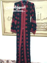 7 عبايه قطعتين جلبابين وعبايه تطريز للبيع مع ثوب وطاقيه تخريج جديد