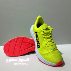  1 Shoes Saucony and Hoka for Running, Made in Vietnam.