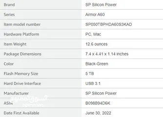  4 Hard Disk 5TB USB (HHD)