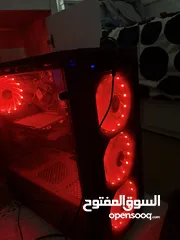  1 Pc gaming  Case rgp  I3 8th gen  Gtx 1050ti 8 gb Ram