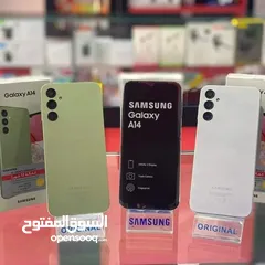  4 مشغل اخو الجديد بجلاتين Samsung A14 رام 12 جيجا  128 متوفر توصيل أغراضة الأصلية تواصل