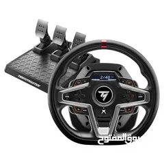  3 Logitech Thrustmaster Steering Wheels