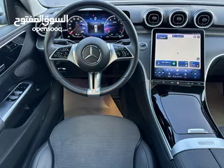  7 مرسيدس C180 ميلد هايبرد 2023 فحص كامل جمرك جديد وارد المانيا كاملة الأضافات كاش او اقساط