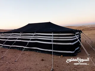 4 خيم شعر تراثيه  حجم 8م×4م يوجد أحجام أخرى حسب الطلب  الخيم جديده ولا يوجد  مستعمله