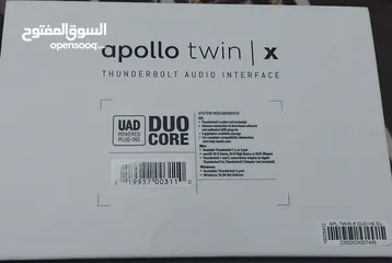  7 Apollo twin/X Universal Audio