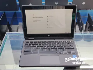  4 Dell chrome book 4gb and 32gb Touch and x360 Type-c charger only 26 riyal