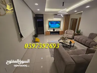  19 شقة طابقية جاهزة مفتاح للبيع البيرة قرب الهاشمية  مساحة كلية 200 م " 181 م صافي"