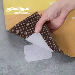  4 لاصقات تثبيت سجاد  شرشف طاولات اثناء لعب الاطفال او مجرى الهواء و بقاءها مشدوده
