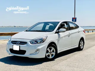  4 HYUNDAI ACCENT MID OPTION 2018 MODEL , EXCELLENT CONDITION FOR SALE