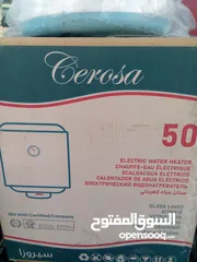  3 كيزر 50 لتر نوع روسي اردني A+++انفيرتير بأقل سعر بالمملكه ب 35 شامل توصيل