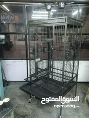  20 قفص ببغاء تفصيل اقفاص ببغاء كاسكو و مكاو جميع الأحجام حسب الطلب والمقاي