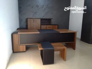  1 مكتب مدير بسعر المصنع شامل التوصيل والتركيب عمان زرقاء
