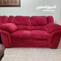  2 طقم كنب دب  امريكي  فاااخر بحالة الوكالة