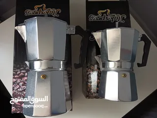  1 ابريقين ضغط اعداد قهوة اسبرسو Cafeteira Italiana Café Espresso جديد