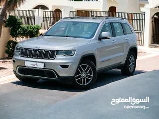  1 JEEP GRAND CHEROKEE   2017 LIMITED 4X4 FSH GCC SPECS