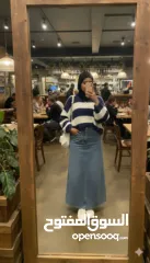  4 تنوره جينز