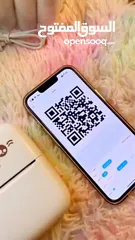  14 طابعة حراريه صغيره متنقله بلوتوث طباعه اسود و ابيض طابعه لاسلكيه عن طريق الهاتف الخلوي بلوتوث