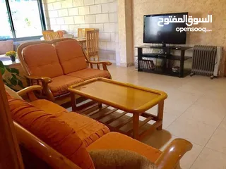  3 شقه مفروشه للايجار في رام الله التحتا