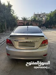  6 فقط 47 الف كاش هينونداي اكسنت ديزل 2013 فل اضافات اتوماتيك ترخيص تامين سنة ماطور1600 تيربو