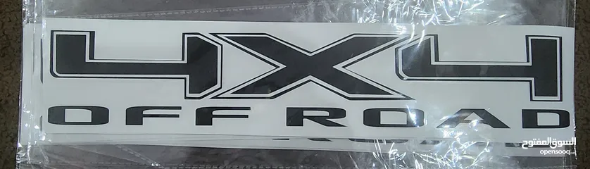  12 stickers for pick up....Z71,,, 4X4,,,,, sport